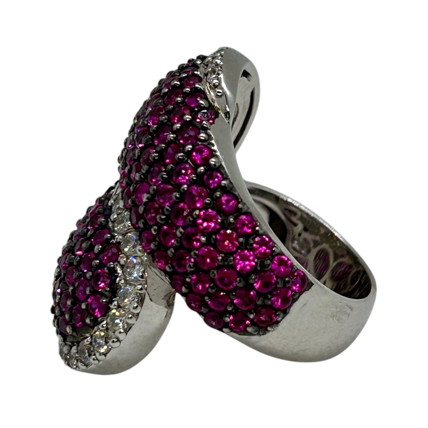 Sterling Silver Pink Ring