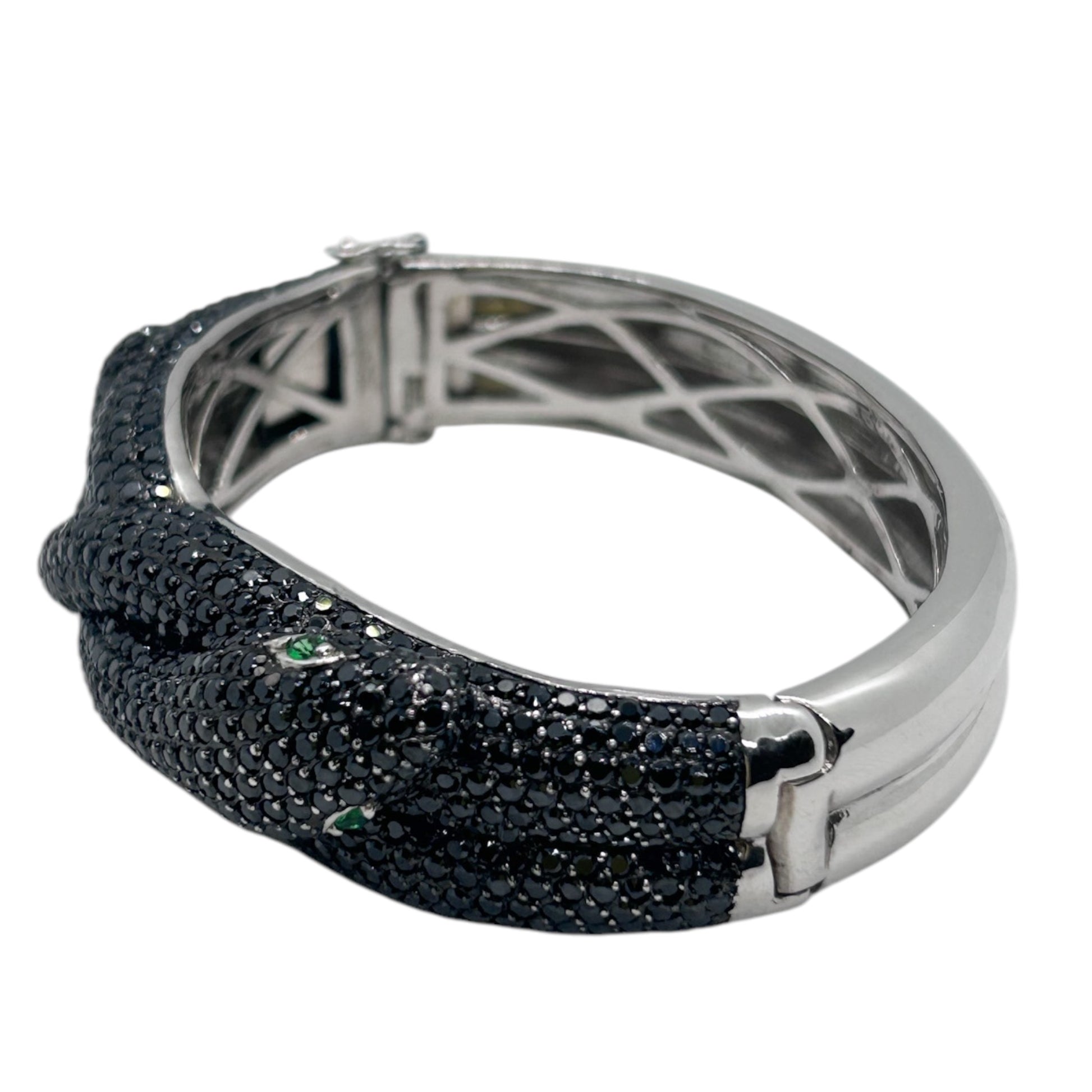 Cocktail Black Snake Bangle