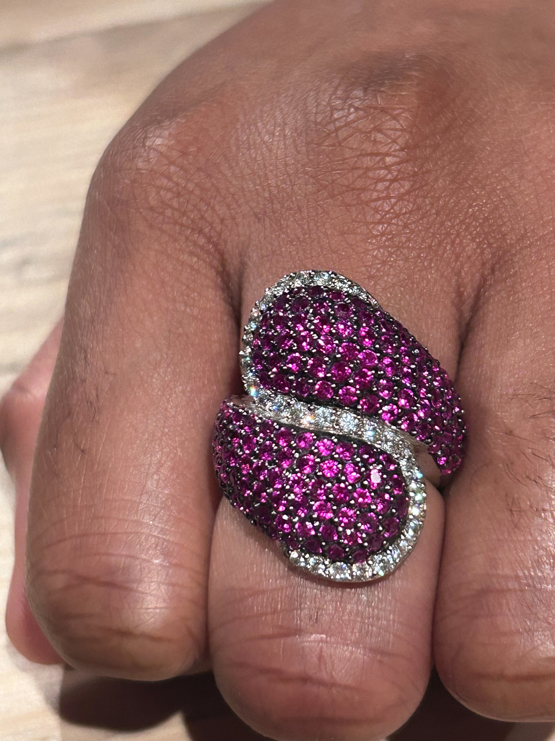 Pink Cocktail Ring