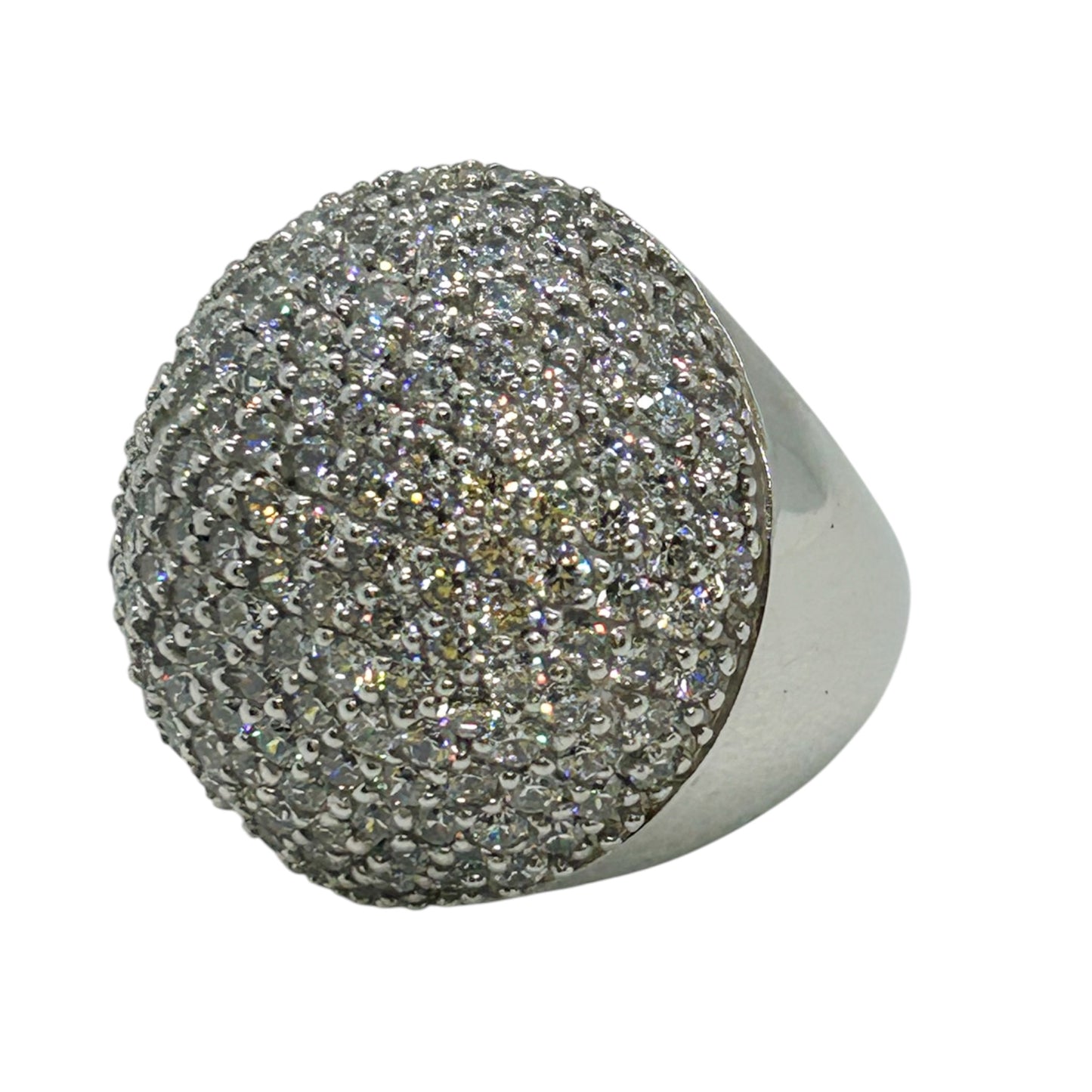 Sterling Silver Statement Cocktail Ring