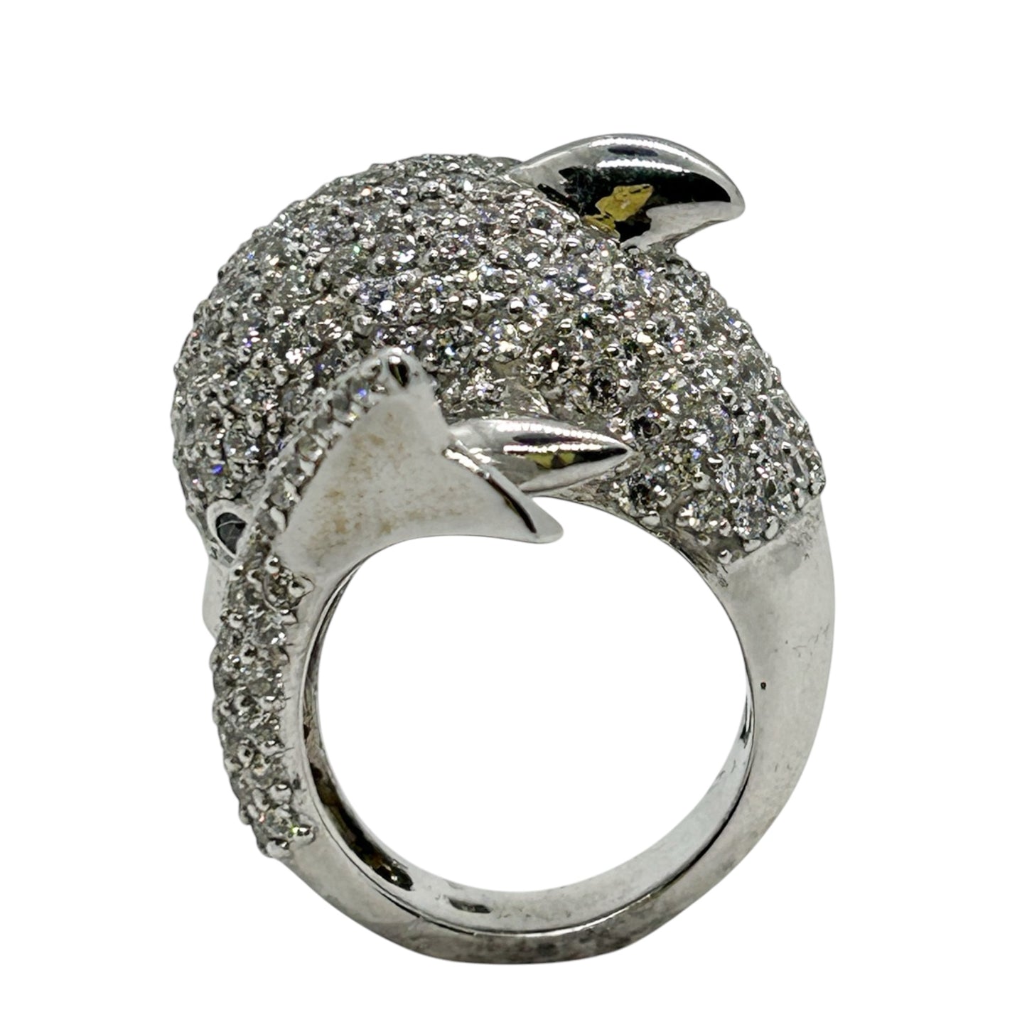 White Dolphin Ring