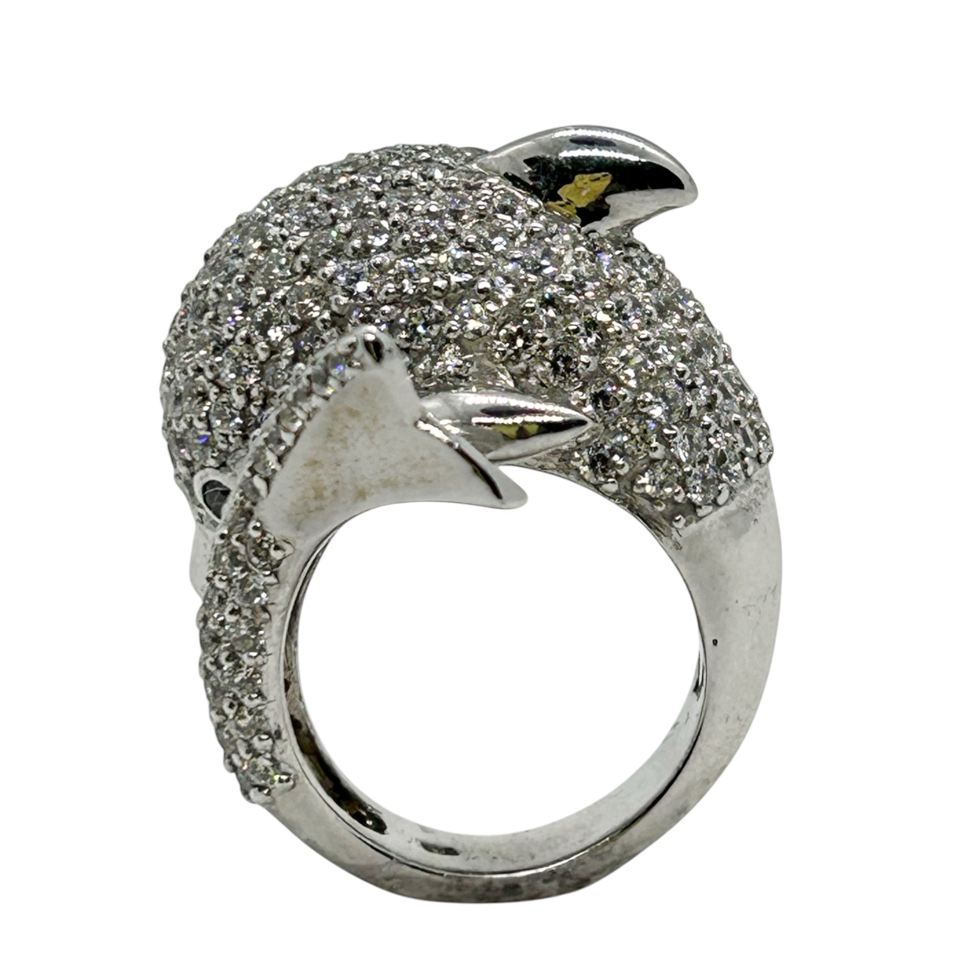White Dolphin Ring